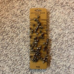Tag Artisian Garland Bells Silver
